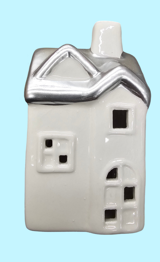 Light up House Candle Holder